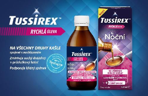 Zatočili jsme s kašlem. Otestovali jsme produkt Omega Pharma - Tussirex Noční sirup 120 ml a dopřejte si klidný spánek. Podívejte se, jak to dopadlo.