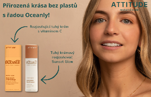 Právě testujeme přírodní tuhou kosmetiku Oceanly od ATTITUDE - ROZJASŇUJÍCÍ balíček a těšíme se na recenze