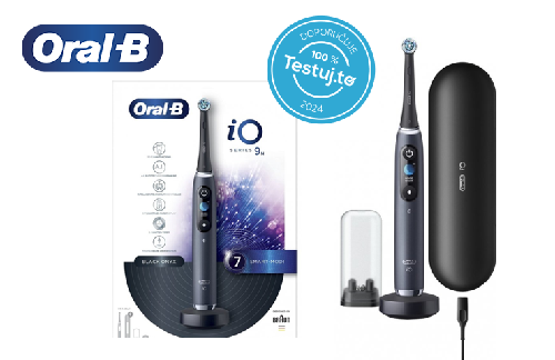 Mějte zdravé zuby i dásně se špičkovým Oral-B iO Series 9 Black Onyx! Přečtěte si recenze od našich testerů