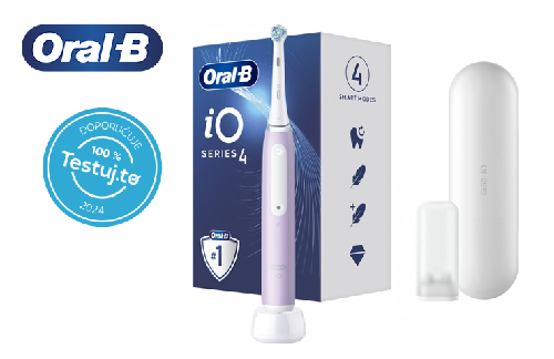 Zbaví vás plaku a postará se o dásně? Otestovali jsme kartáček Oral-B iO Series 4 Lavender! Podívejte se, jak to dopadlo